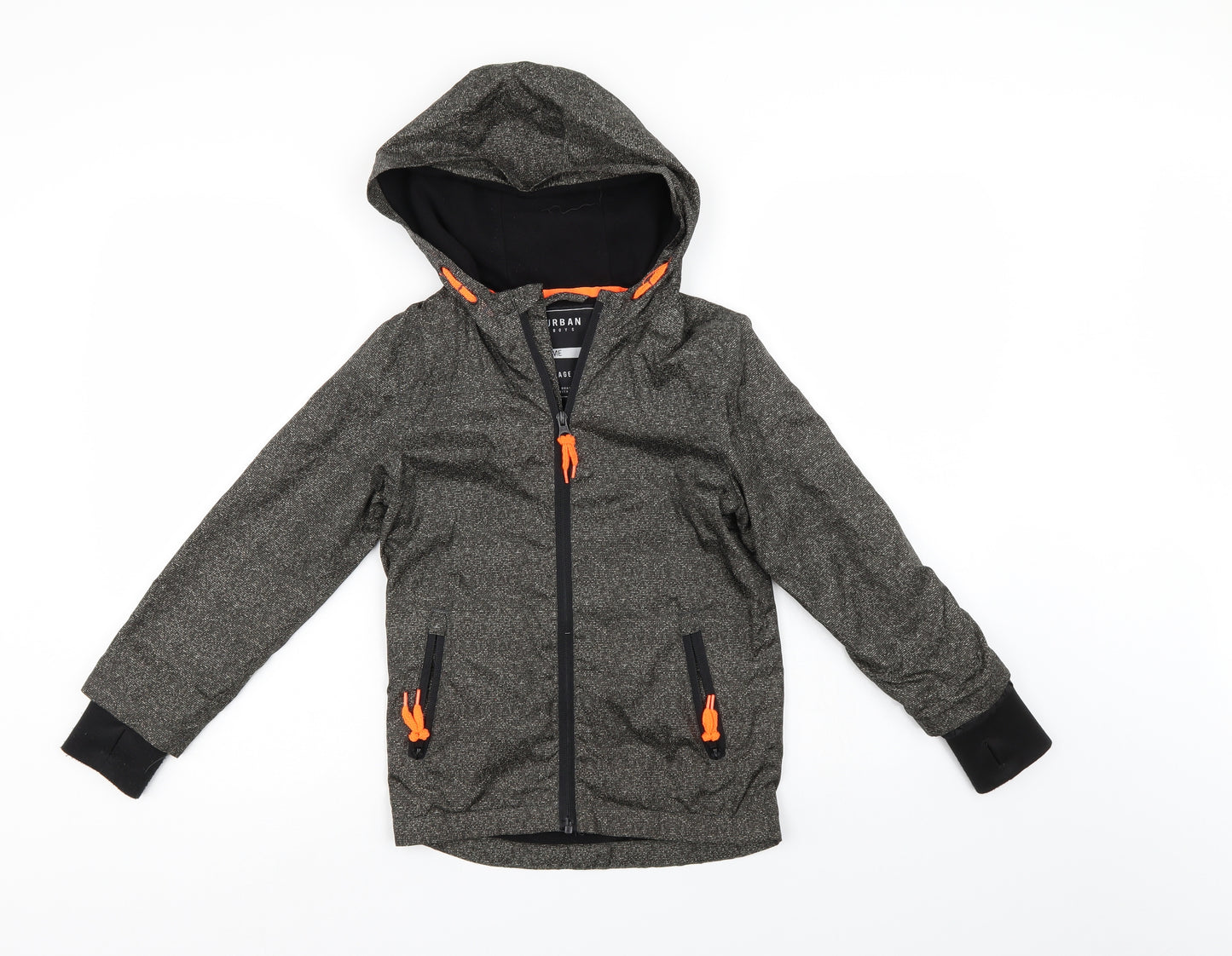 Urban Boys Boys Grey   Rain Coat Coat Size 7 Years