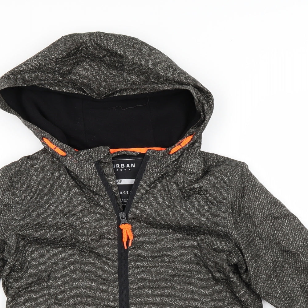 Urban Boys Boys Grey   Rain Coat Coat Size 7 Years