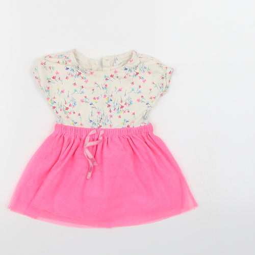 Gap Boys Multicoloured Floral  T-Shirt Dress  Size 12-18 Months