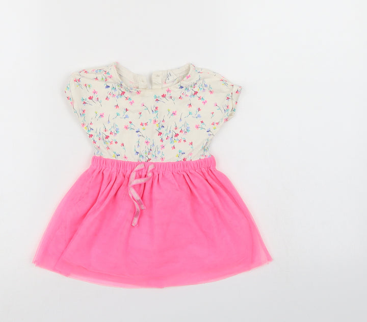 Gap Boys Multicoloured Floral  T-Shirt Dress  Size 12-18 Months
