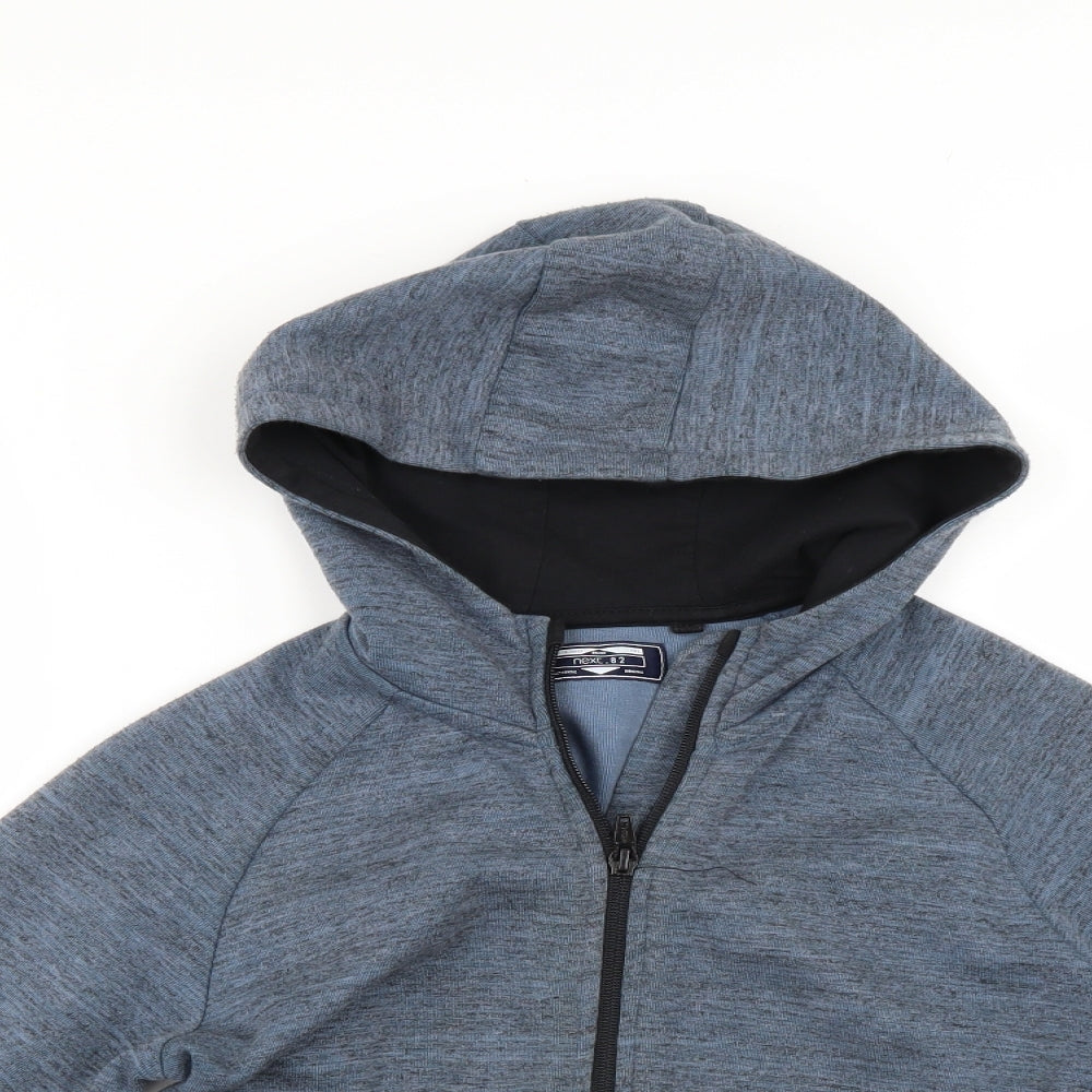 NEXT Boys Blue   Full Zip Hoodie Size 6-7 Years