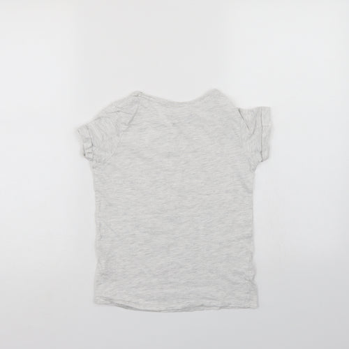 Primark Girls Grey   Basic T-Shirt Size 8-9 Years