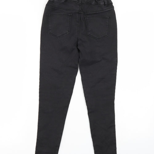 Denim & Co. Girls Black   Jegging Jeans Size 9-10 Years