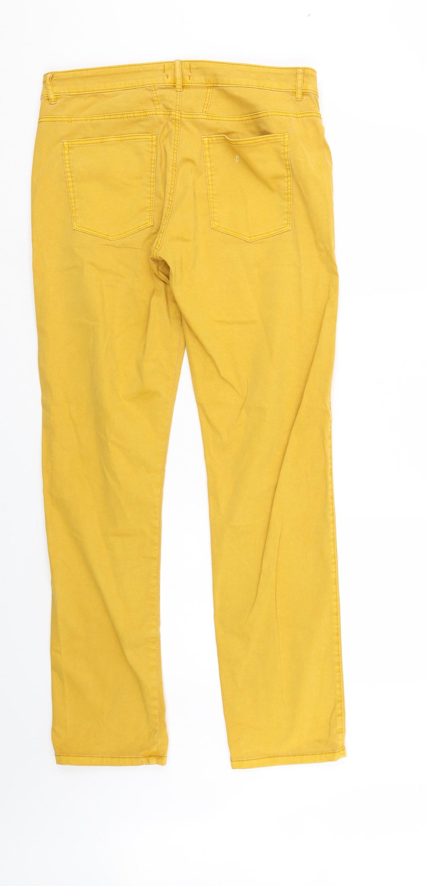 Esprit Mens Gold   Straight Jeans Size 32 L30 in
