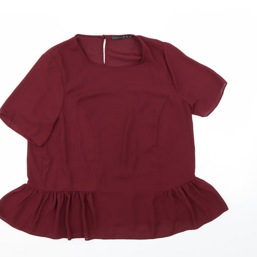 Atmosphere Womens Purple   Basic Blouse Size 14