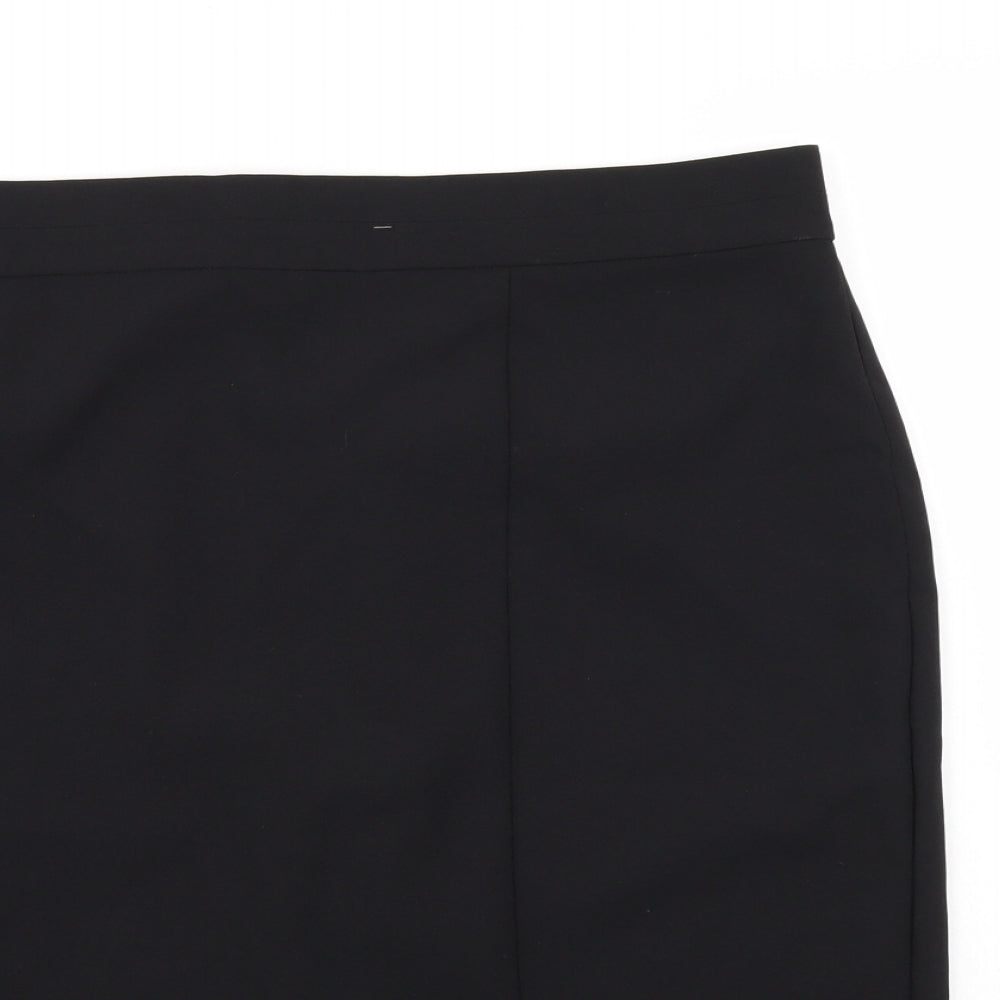 George Womens Black   A-Line Skirt Size 18