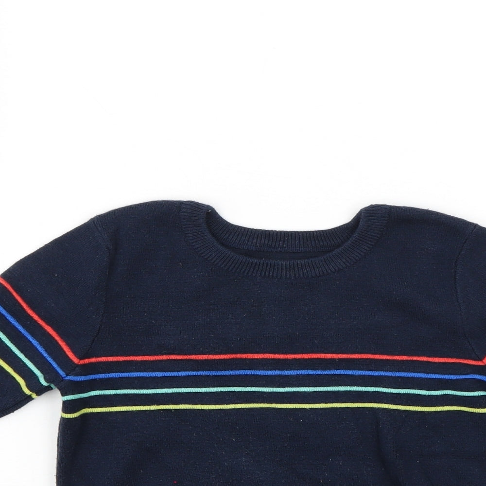Outfit Kids Boys Blue   Pullover Jumper Size 3-4 Years