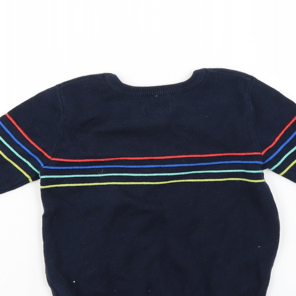 Outfit Kids Boys Blue   Pullover Jumper Size 3-4 Years