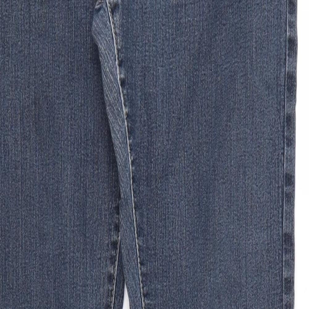 George Womens Blue  Denim Bootcut Jeans Size 14 L28 in