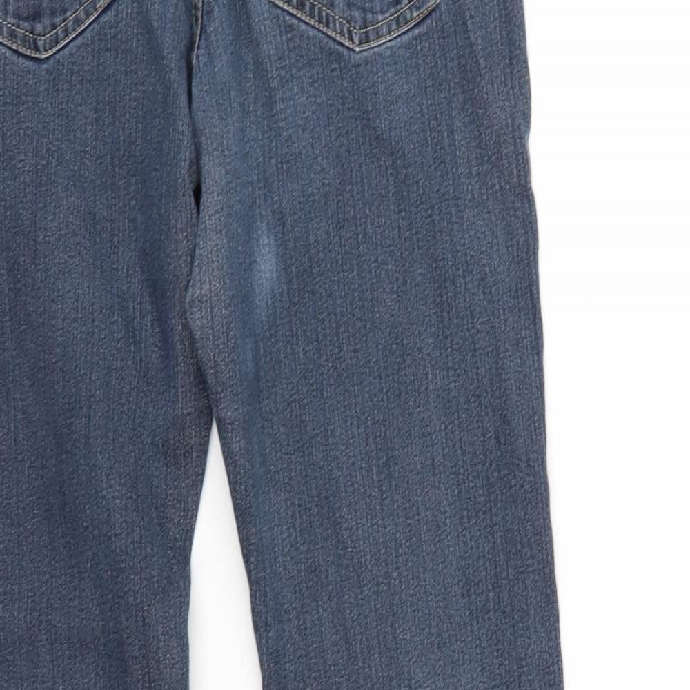 George Womens Blue  Denim Bootcut Jeans Size 14 L28 in