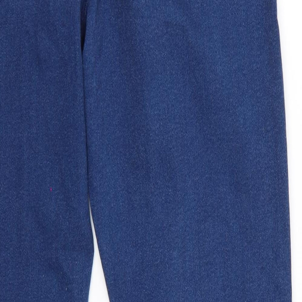 pep & Co Womens Blue  Denim Jegging Jeans Size 16 L28 in