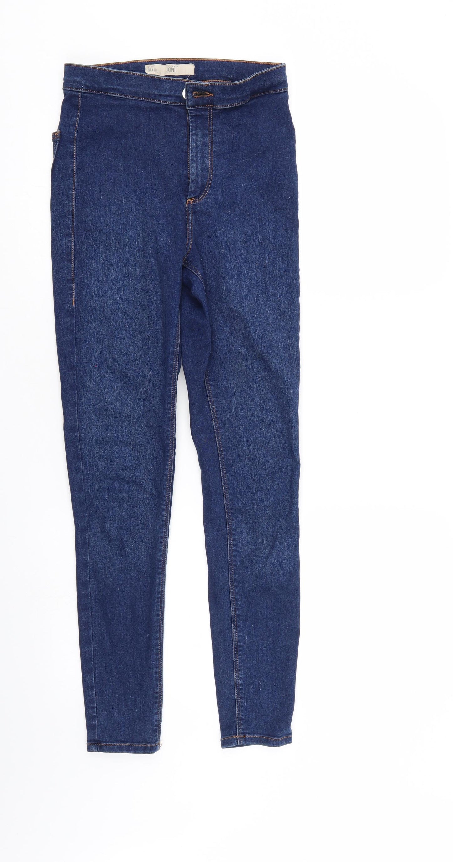 Top Shop Mens Blue  Denim Jegging Jeans Size 28 L32 in