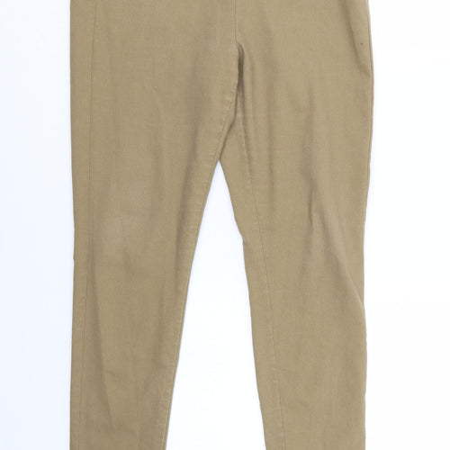 Divided Womens Brown   Trousers  Size 14 L28 in