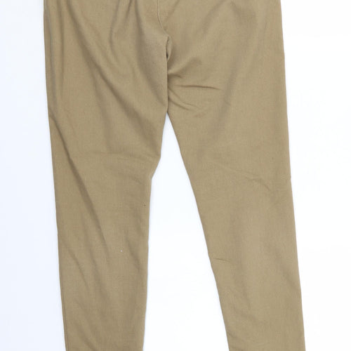 Divided Womens Brown   Trousers  Size 14 L28 in