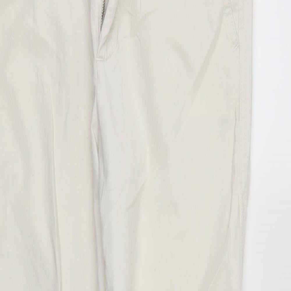 Gap Womens White  Denim Straight Jeans Size 10 L26 in