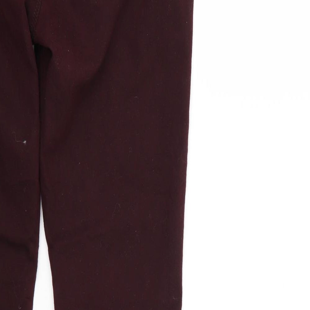 Eden Womens Purple  Denim Jegging Jeans Size 12 L29 in