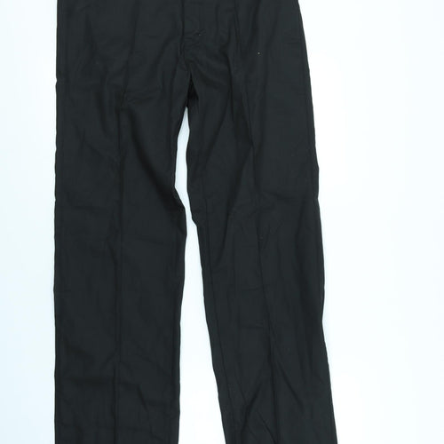 Preworn Mens Black   Trousers  Size 34 in L32 in