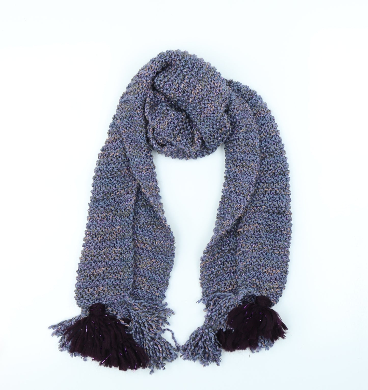 Preworn Womens Purple    Scarf