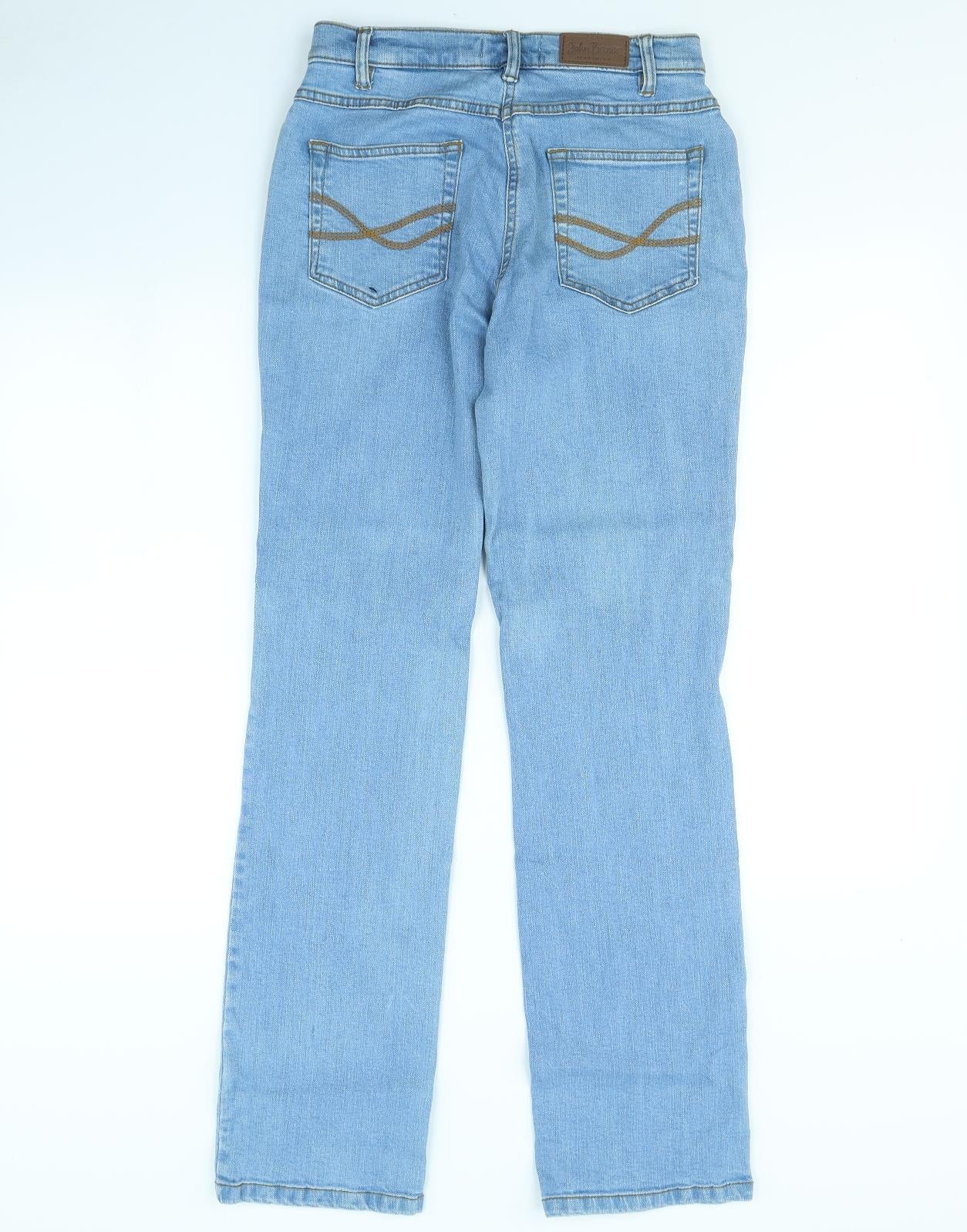John Baner Womens Blue   Flared Jeans Size 10 L30 in