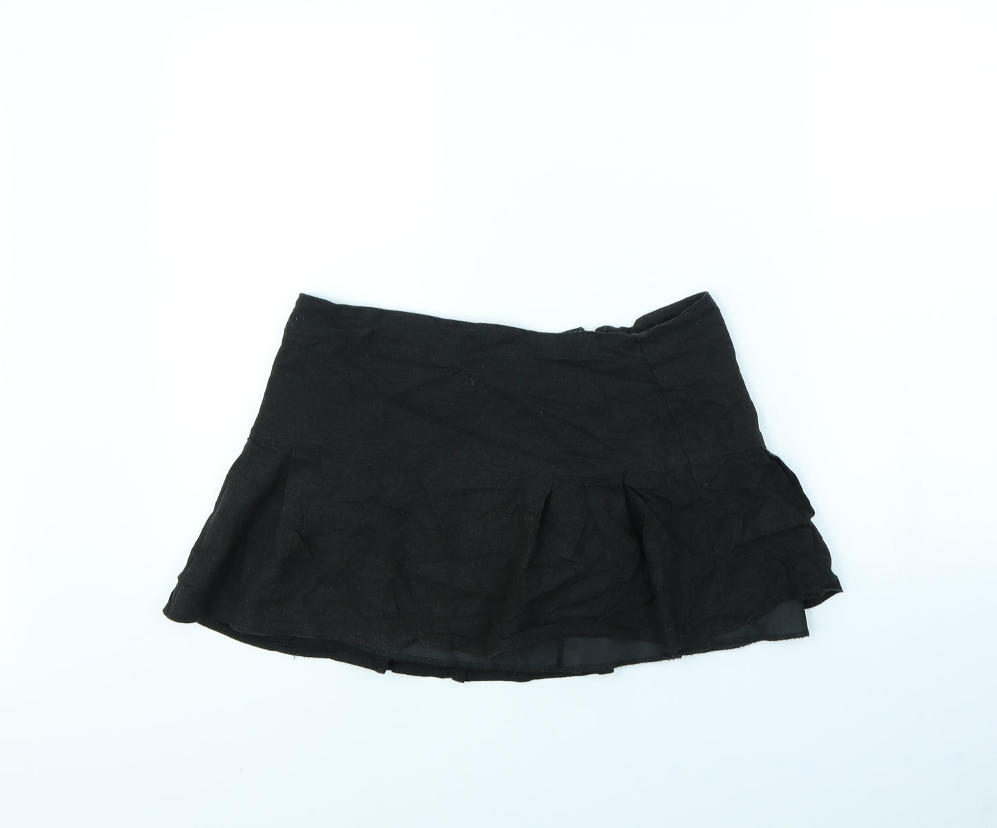 Pilot Womens Grey   Mini Skirt Size 12