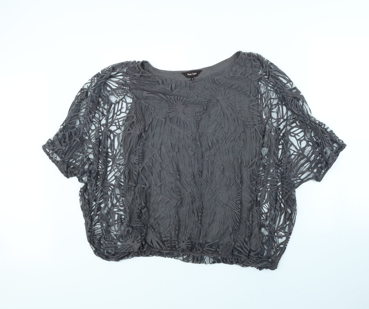 Phase Eight Womens Grey   Basic Blouse Size 12