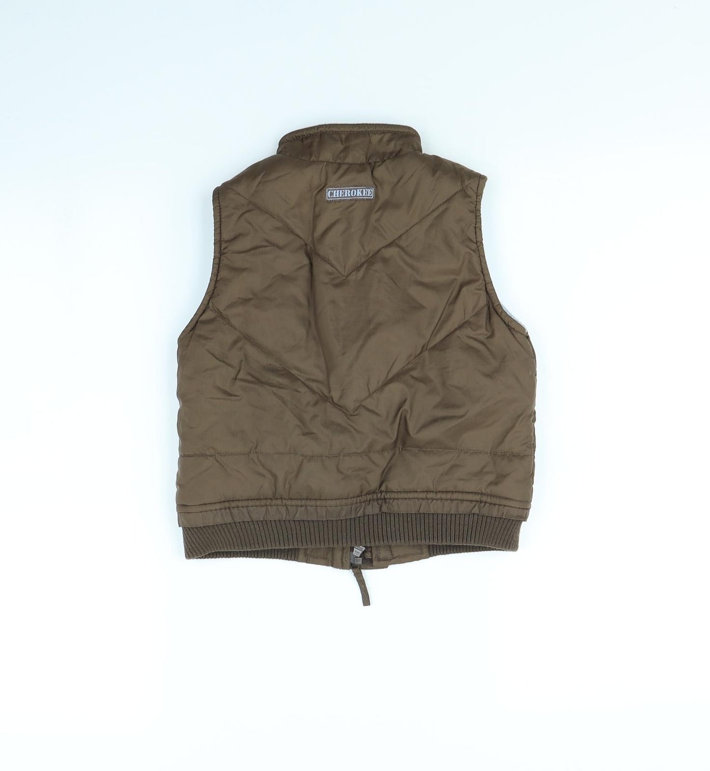 Cherokee Boys Brown   Gilet Coat Size 18 Months