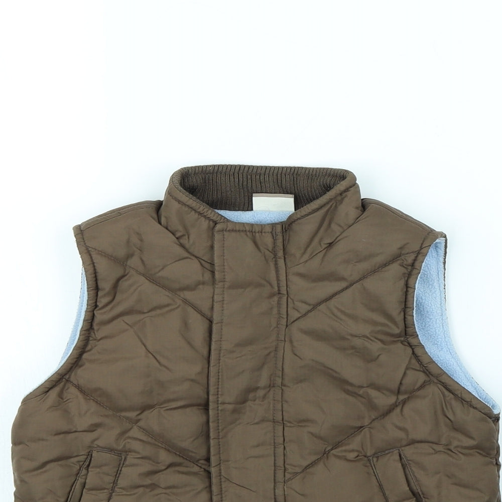 Cherokee Boys Brown   Gilet Coat Size 18 Months