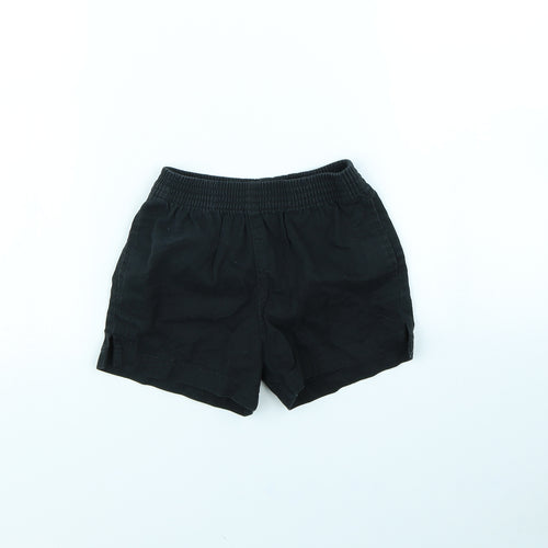 George Boys Black   Cargo Shorts Size 3 Years