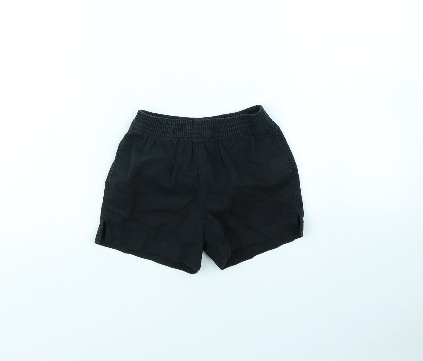 George Boys Black   Cargo Shorts Size 3 Years