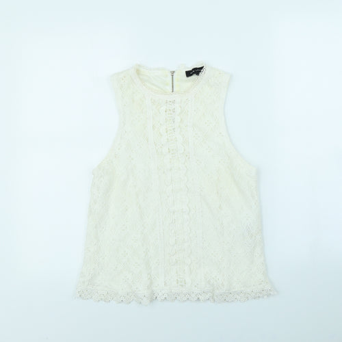 New Look Girls White   Basic Tank Size 12 Years