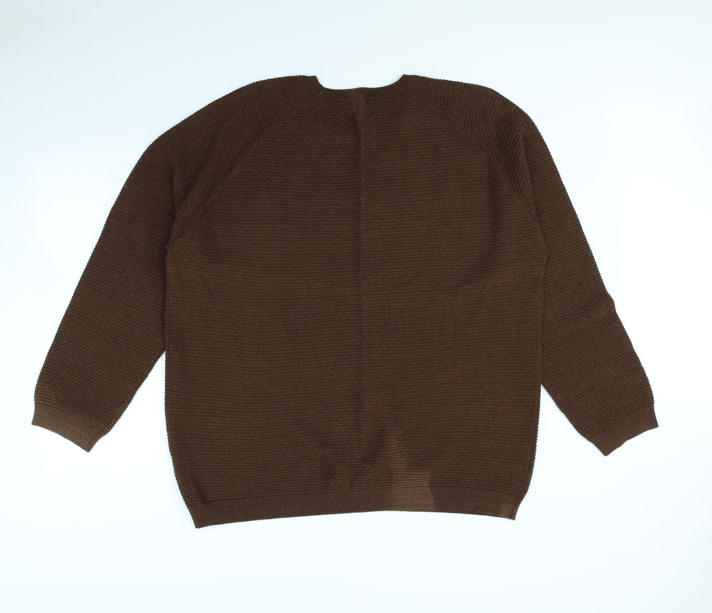Acw85 Mens Brown   Pullover Jumper Size 2XL