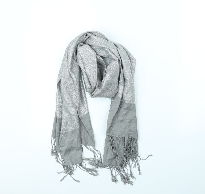 Preworn Womens Silver    Scarf