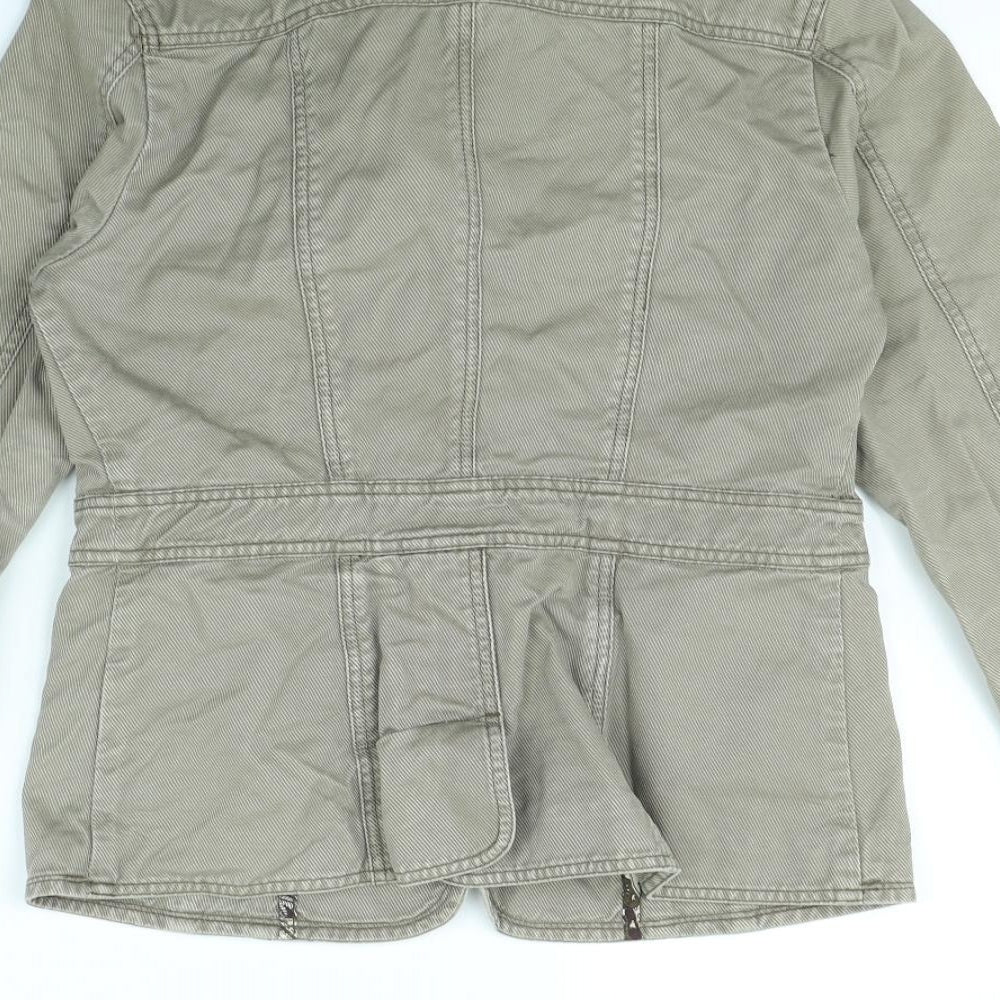 Foxhole Womens Beige   Jacket Coat Size 12