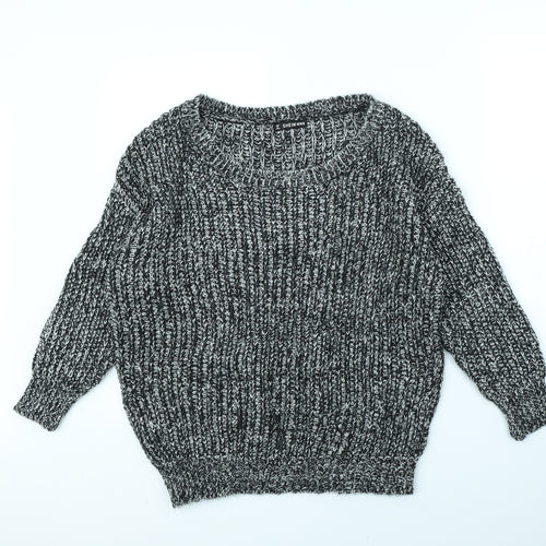 SheIn Womens Black   Pullover Jumper One Size
