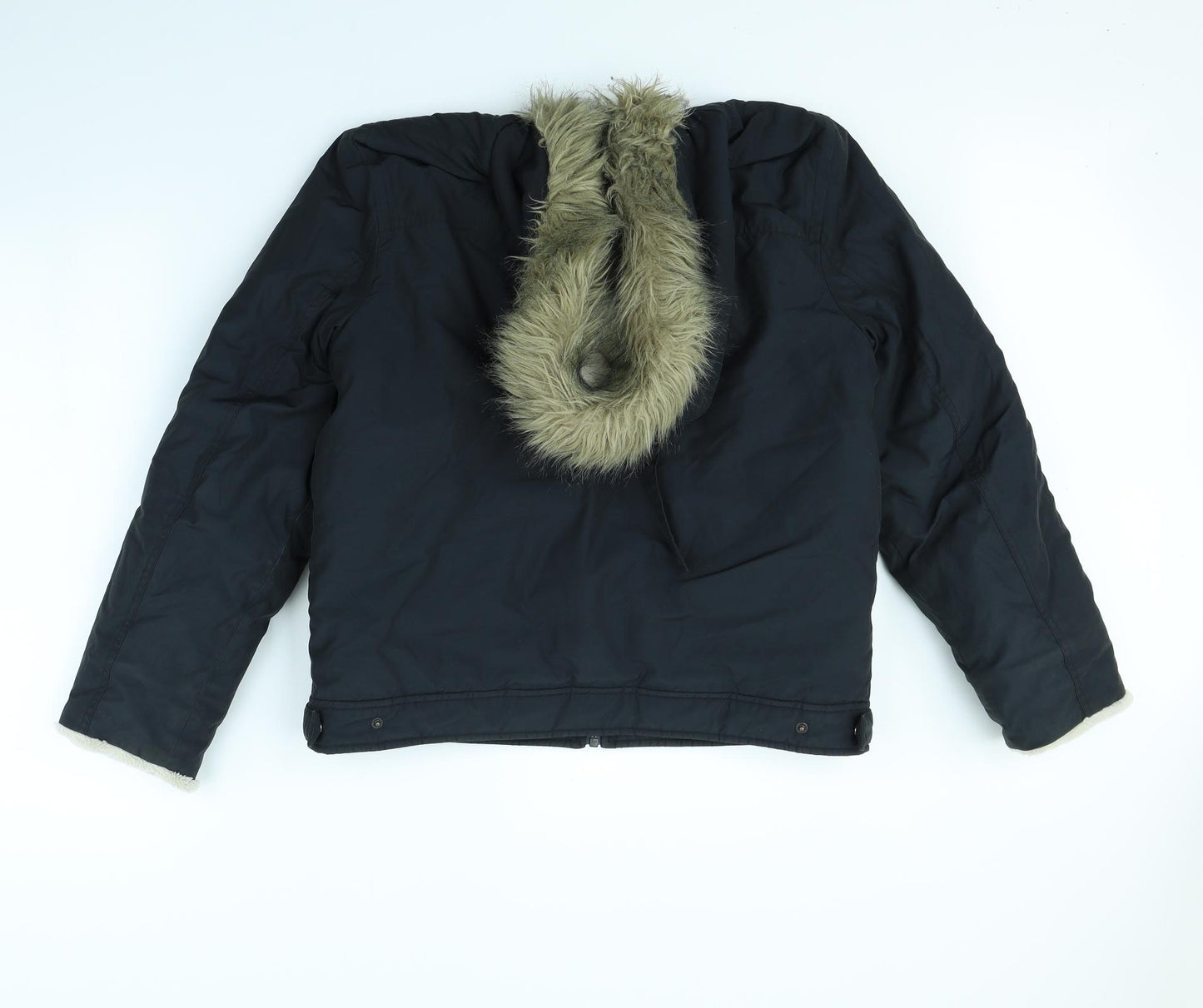 NEXT Womens Black   Rain Coat Coat Size 14