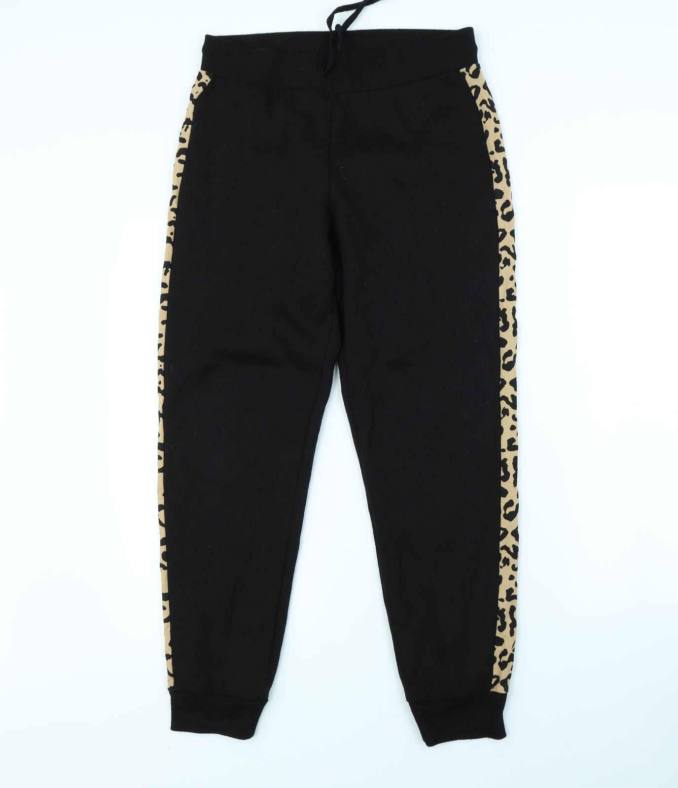 Papaya Womens Black   Jogger Trousers Size 8 L30 in