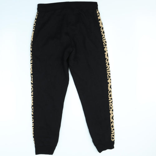 Papaya Womens Black   Jogger Trousers Size 8 L30 in