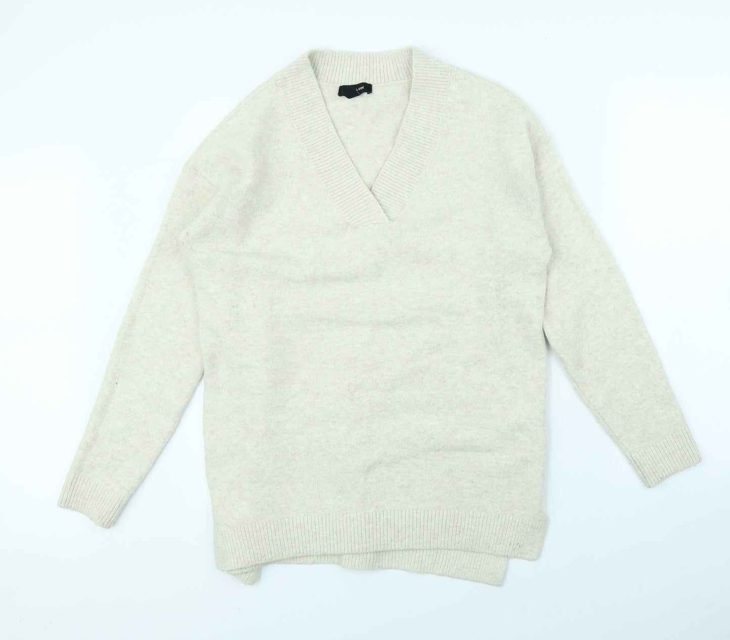 New Look Womens Beige   Pullover Jumper Size S