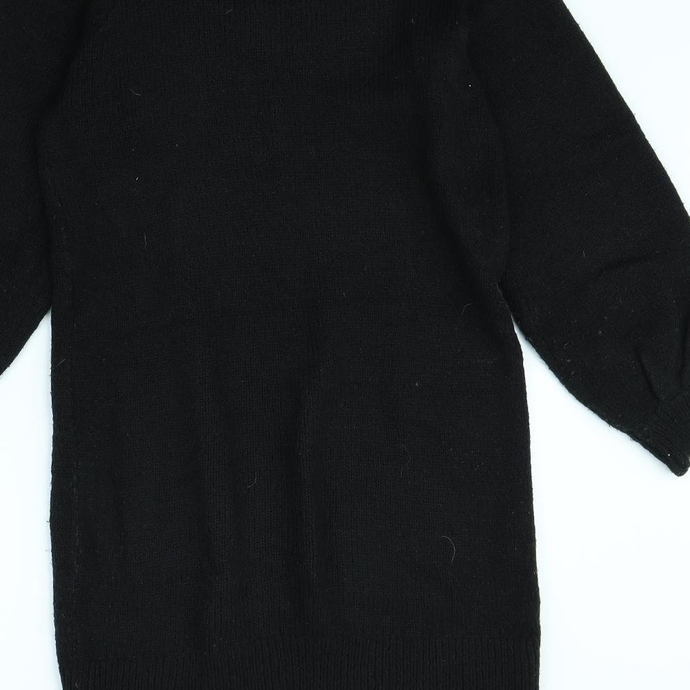 River Island Womens Black   Jumper Dress  Size S