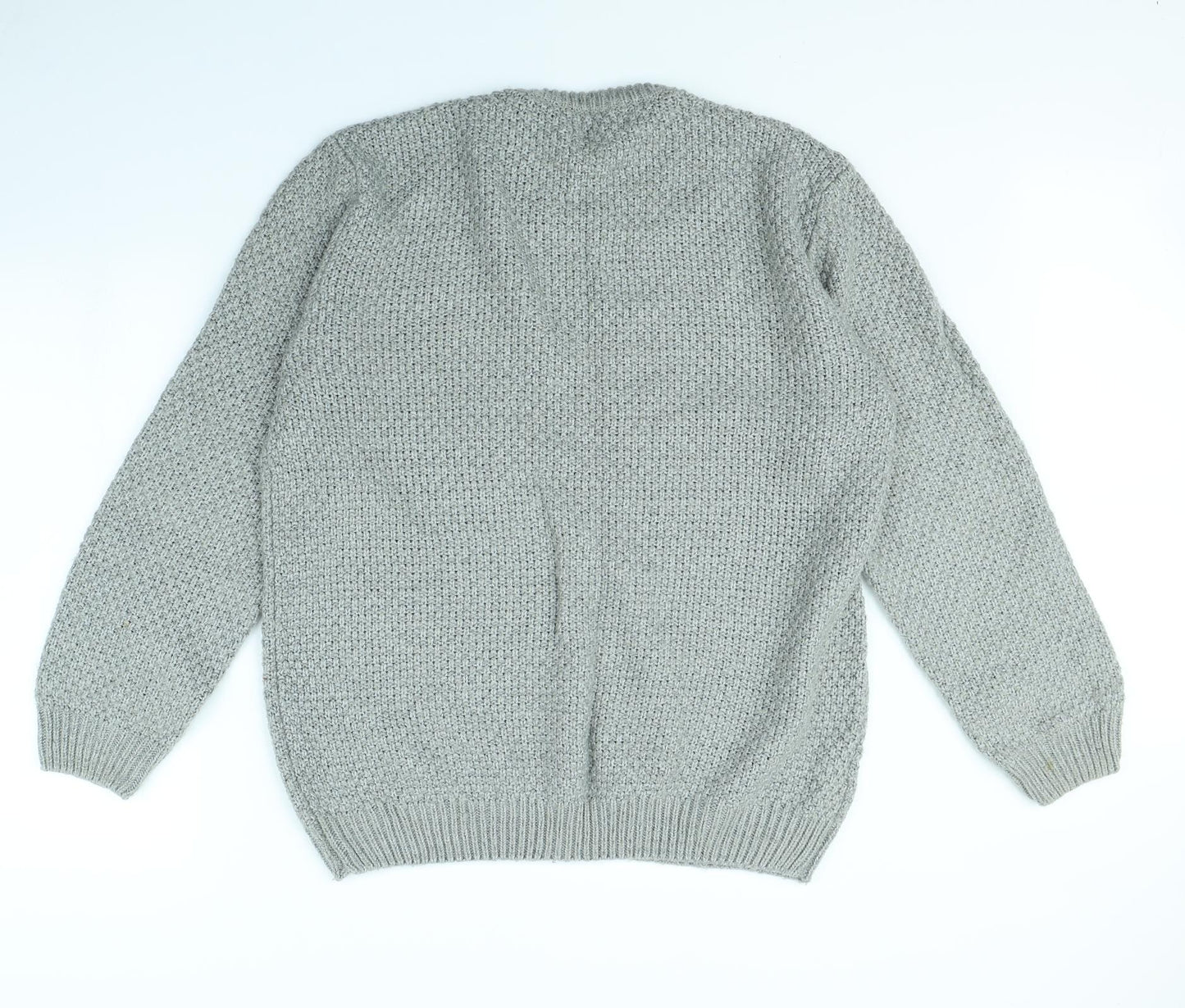 Easy Womens Grey   Pullover Jumper Size L