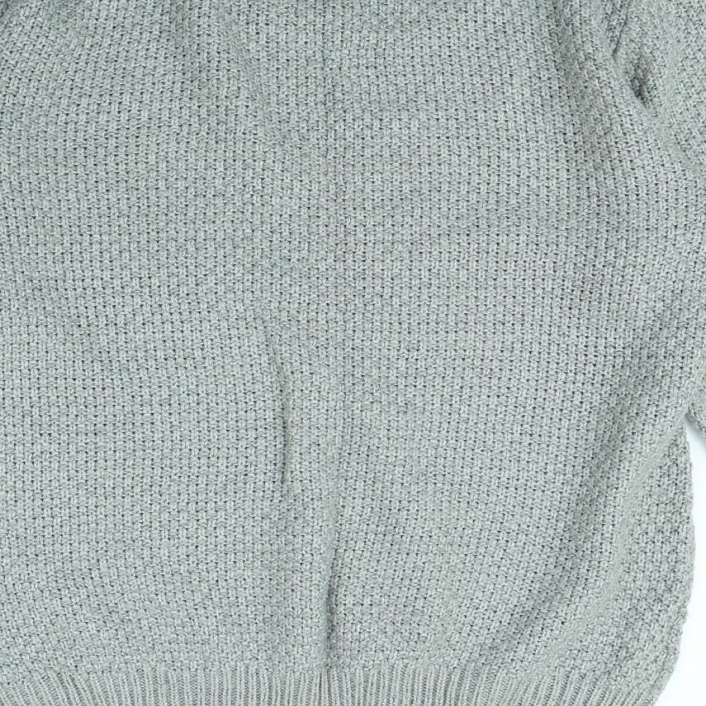 Easy Womens Grey   Pullover Jumper Size L