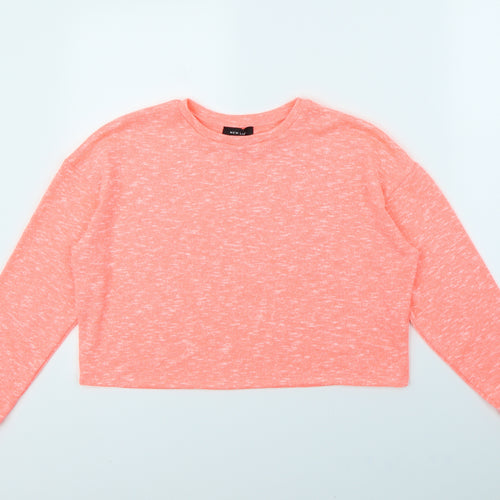 New Look Womens Pink   Pullover Jumper Size S