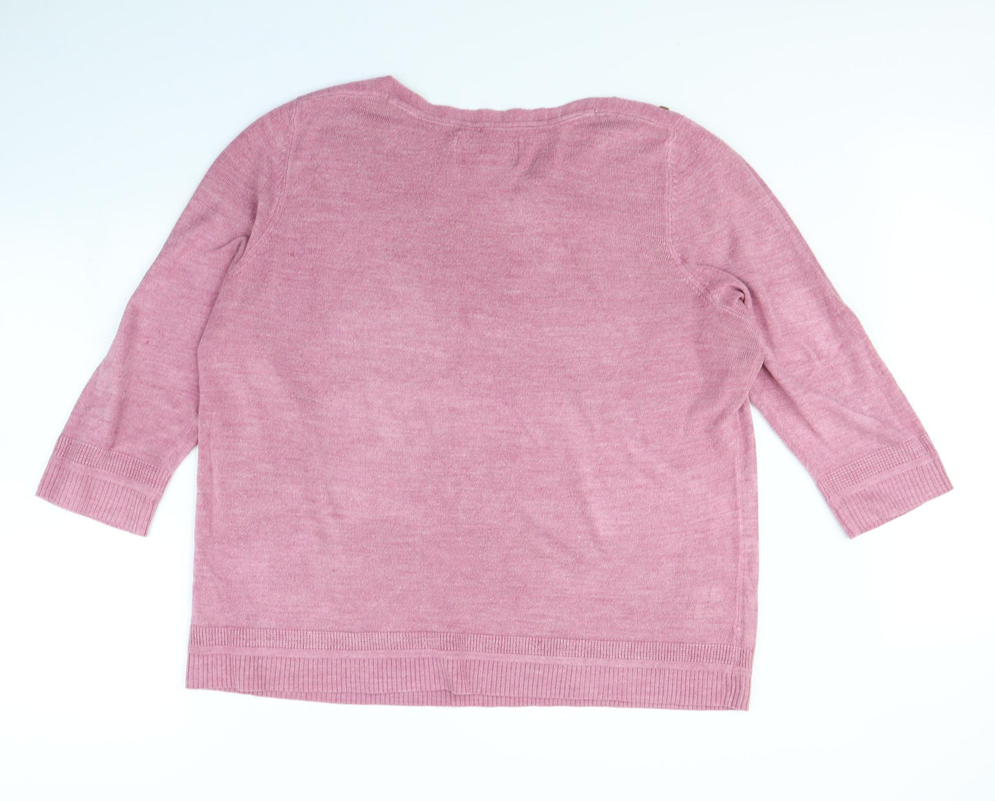 Maine Womens Purple   Pullover Jumper Size 22
