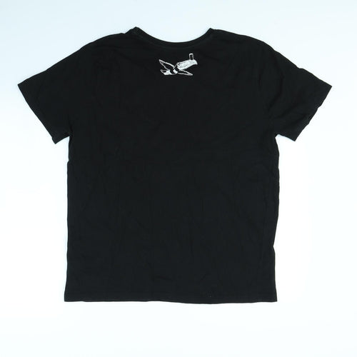 Guiness Mens Black    T-Shirt Size L  - Guiness
