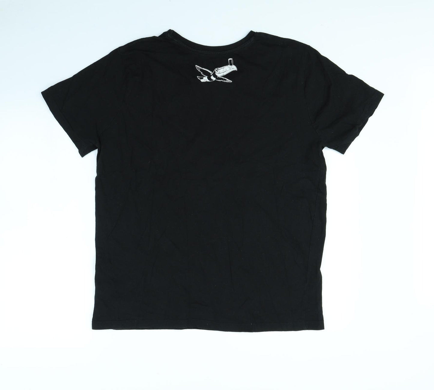 Guiness Mens Black    T-Shirt Size L  - Guiness