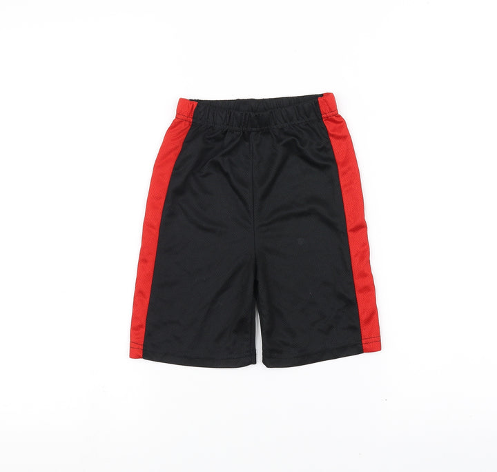 Nickelodeon Boys Black   Sweat Shorts Size 5 Years