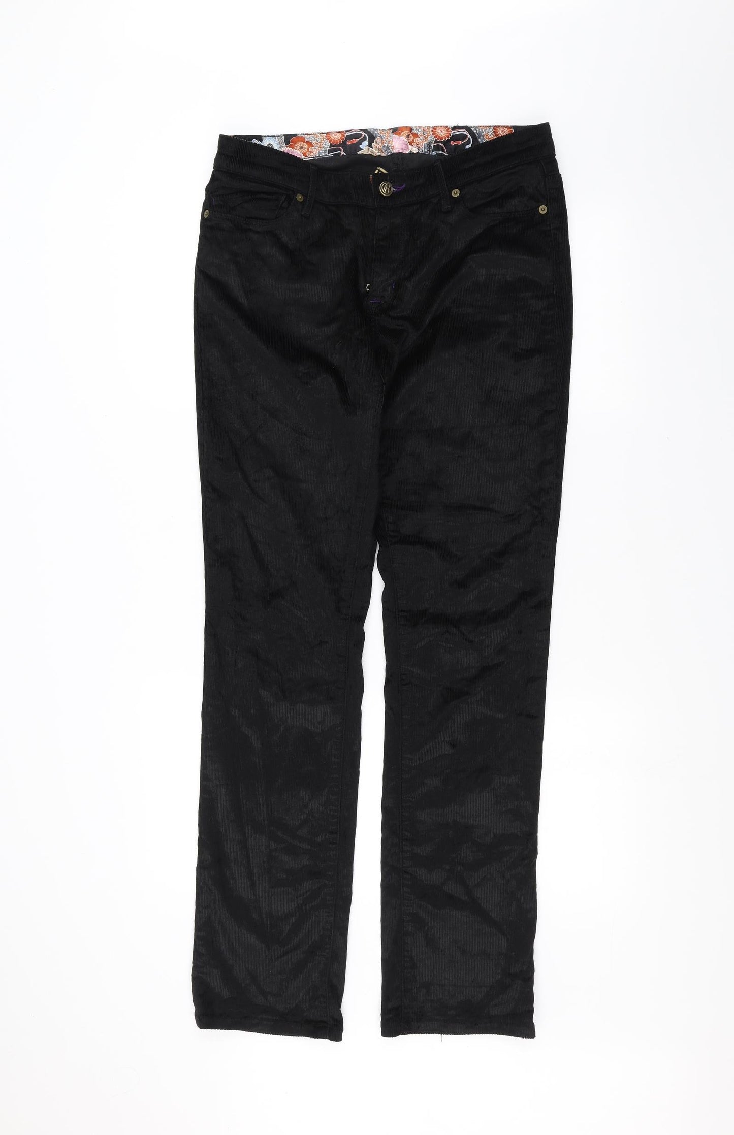 Rich & Skinny Mens Black   Straight Jeans Size 32 L30 in