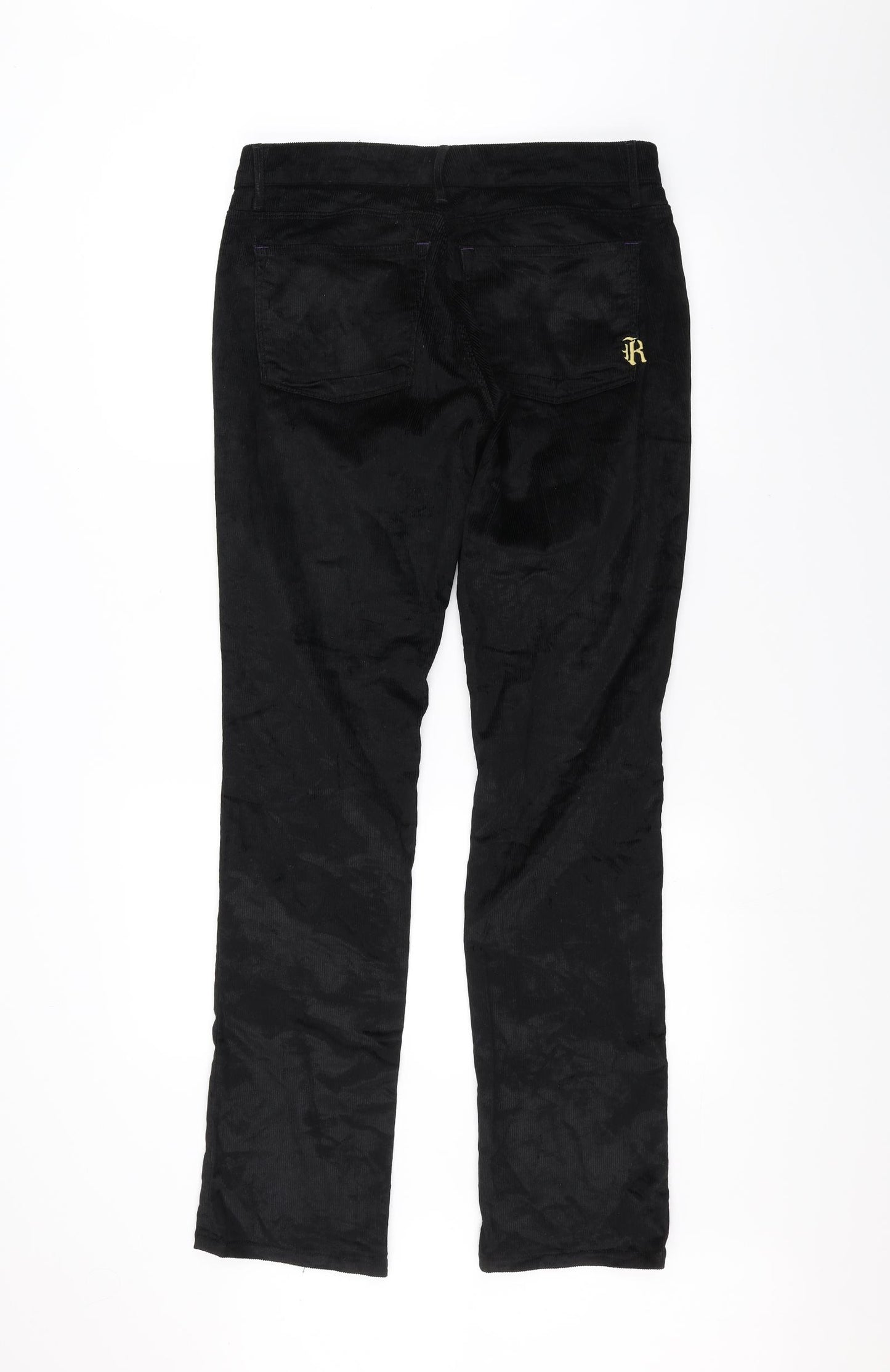 Rich & Skinny Mens Black   Straight Jeans Size 32 L30 in