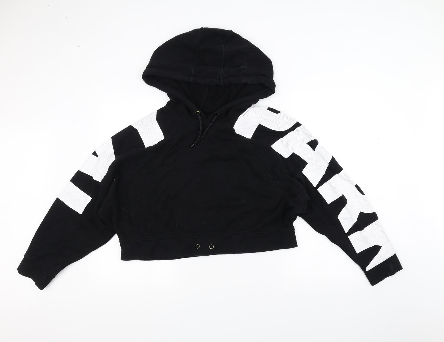 IVY PARK Womens Black   Pullover Hoodie Size L