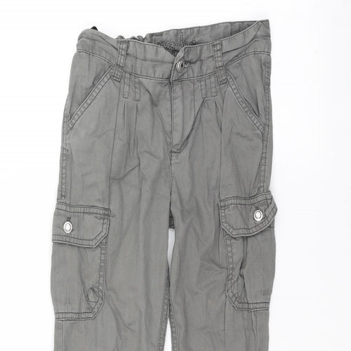 Cherokee Girls Grey   Cargo Trousers Size 7-8 Years